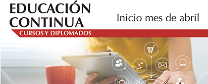 Cursos y diplomados virtuales para el mes de abril