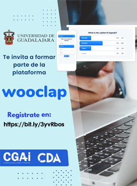 Forma parte de la plataforma Wooclap