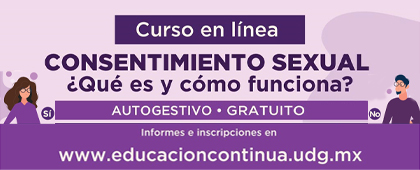 Cartel del Curso en línea: Consentimiento sexual ¿Qué es y cómo funciona?