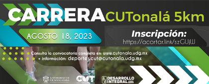 Cartel de la Carrera CUTonalá 5km