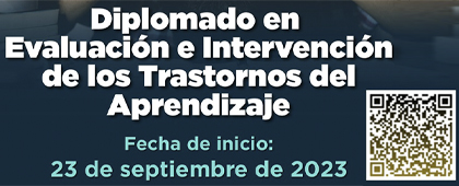 Cartel del Diplomado en Evaluación e Intervención de los Trastornos del Aprendizaje
