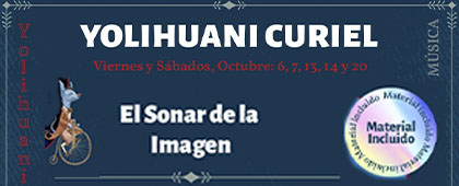 Cartel del Curso de música especializado en stop motion: El sonar de la imagen
