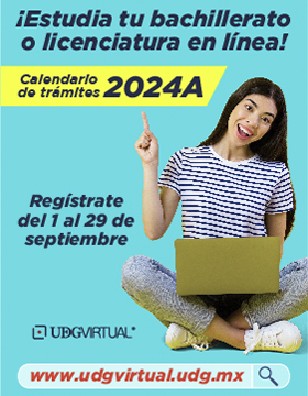 Cartel del Calendario 2024A UDGVirtual