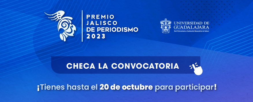 Cartel del Premio Jalisco de Periodismo 2023