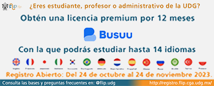 Cartel de ¿Eres estudiante, profesor o administrativo de la UdeG?