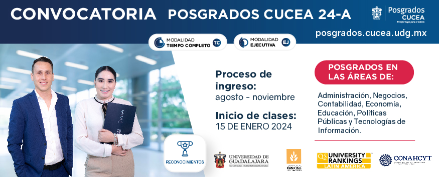 Cartel de los Posgrados CUCEA 2024-A