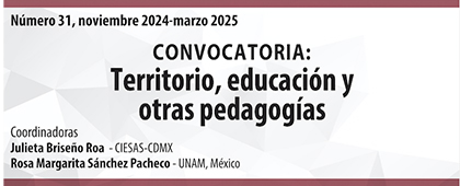 Convocatoria para participar en la edición número 31 (noviembre 2024-marzo 2025) de la Revista Diálogos sobre Educación