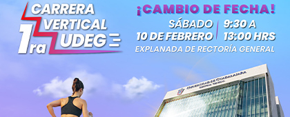 Cartel de la 1ra Carrera Vertical UdeG2