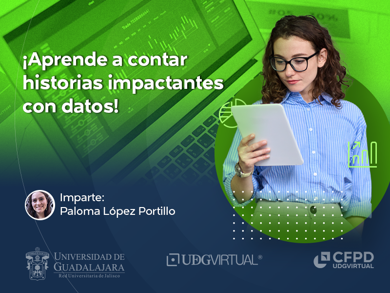 Cartel del Curso en línea: Visualización de datos para periodistas