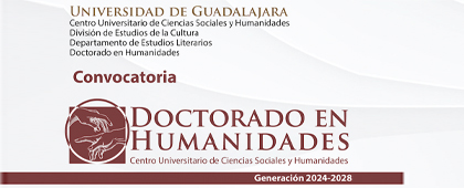 Cartel del Doctorado en Humanidades, generación 2024-2028