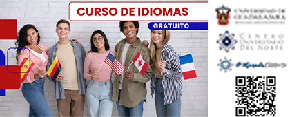 Cartel del Curso de idiomas gratuito