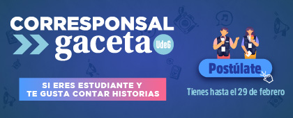 Cartel del Programa Corresponsales Gaceta UdeG, promoción 2024