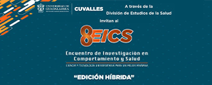 Cartel del 8° Encuentro de Investigación en Comportamiento y Salud –8EICS–