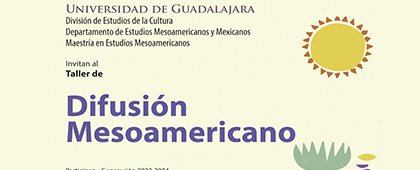 Cartel del Taller de Difusión Mesoamericano