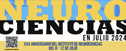 Cartel de la Convocatoria para participar en la presentación de carteles en el marco de Neurociencias en Julio 2024