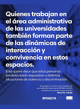 Encuesta sobre violencia y discriminación en las instituciones de educación superior (Personal Administrativo)
