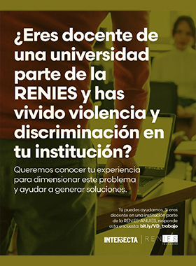 Encuesta sobre violencia y discriminación en las instituciones de educación superior (Personal Docente)