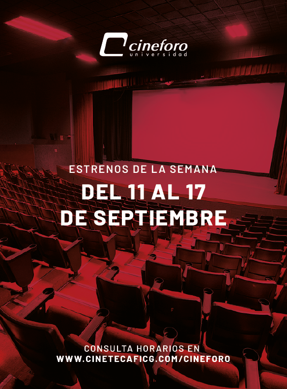 Cartelera del Cineforo Universidad