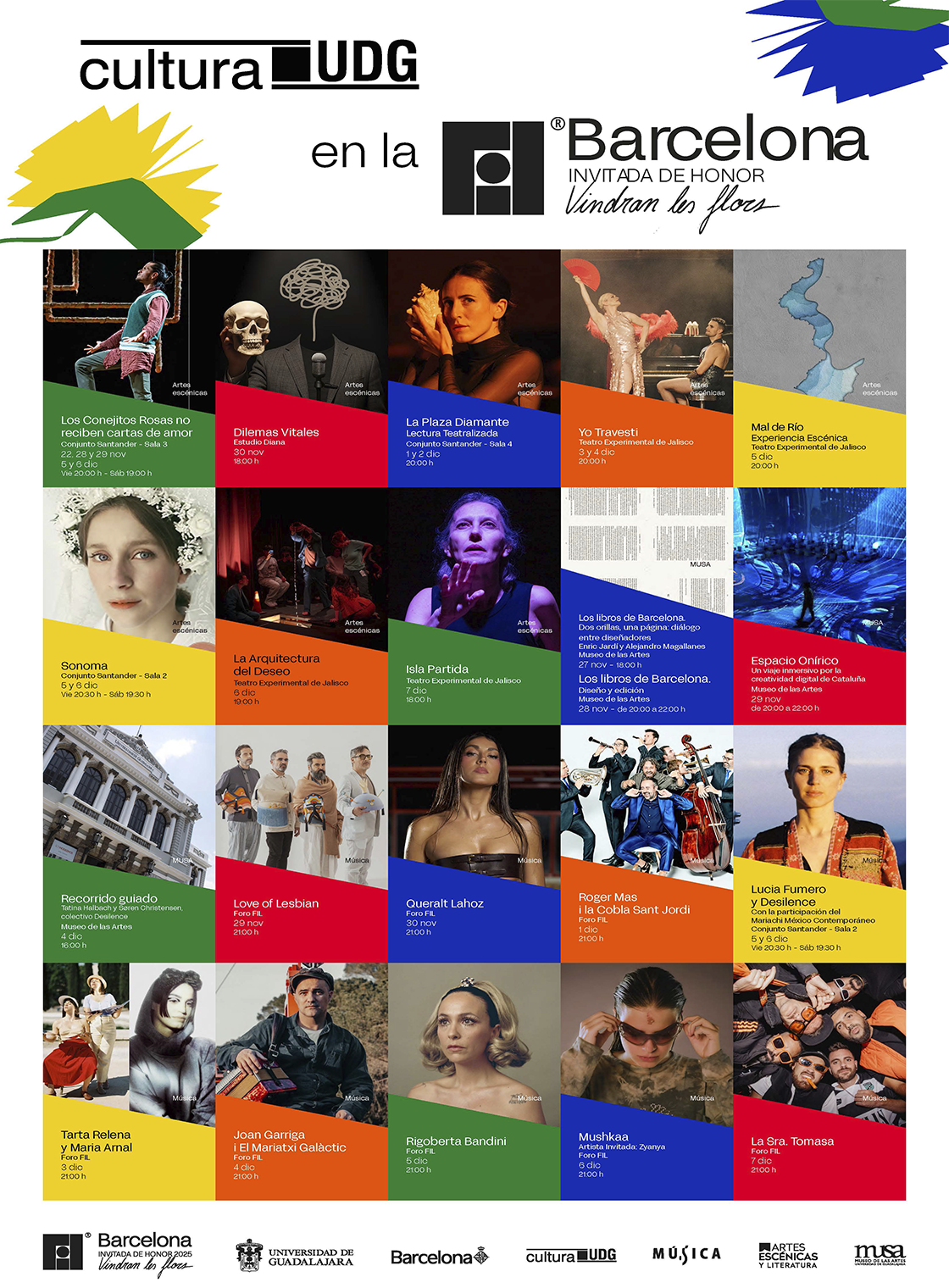 Cultura UDG en la FIL, Barcelona invitada de honor