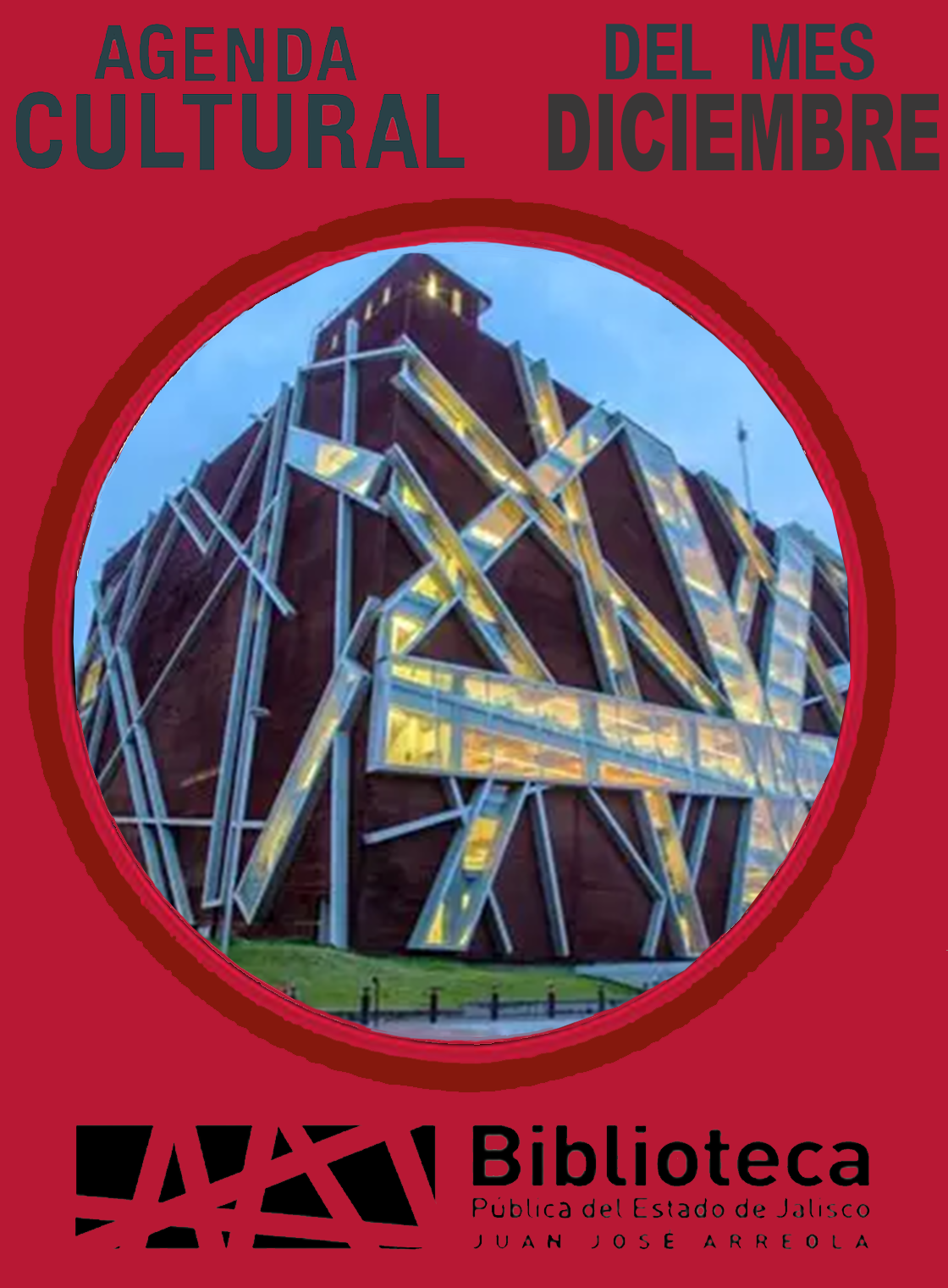 Programación cultural del mes de DICIEMBRE de la Biblioteca Pública del Estado de Jalisco