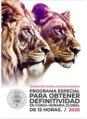Programa especial para obtener la definitividad en carga horaria global de 12 horas 2025