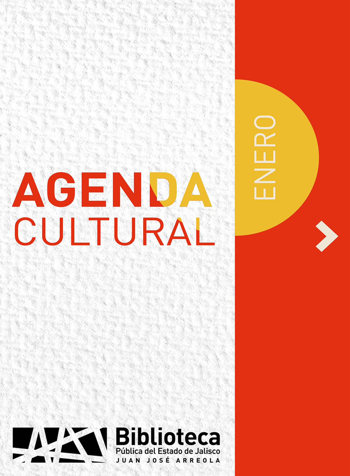 Programación cultural del mes de ENERO de la Biblioteca Pública del Estado de Jalisco