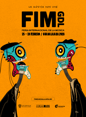 Cartel de la Feria Internacional de la Música de Guadalajara, FIM GDL 2026