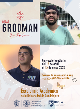 Programa Grodman de Becas de Excelencia Académica de la Universidad de Guadalajara 2026