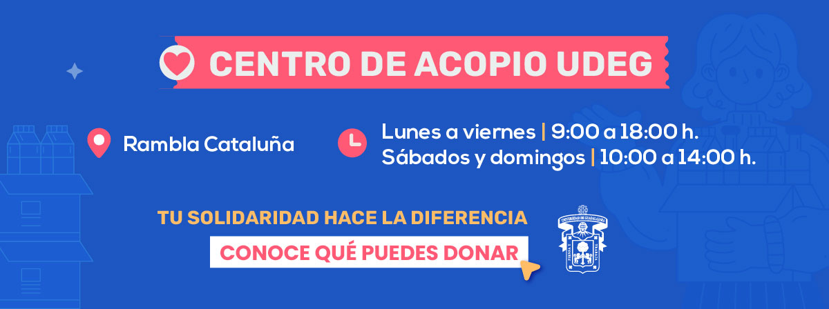 Venezuela nos necesita. Centro de acopio UdeG