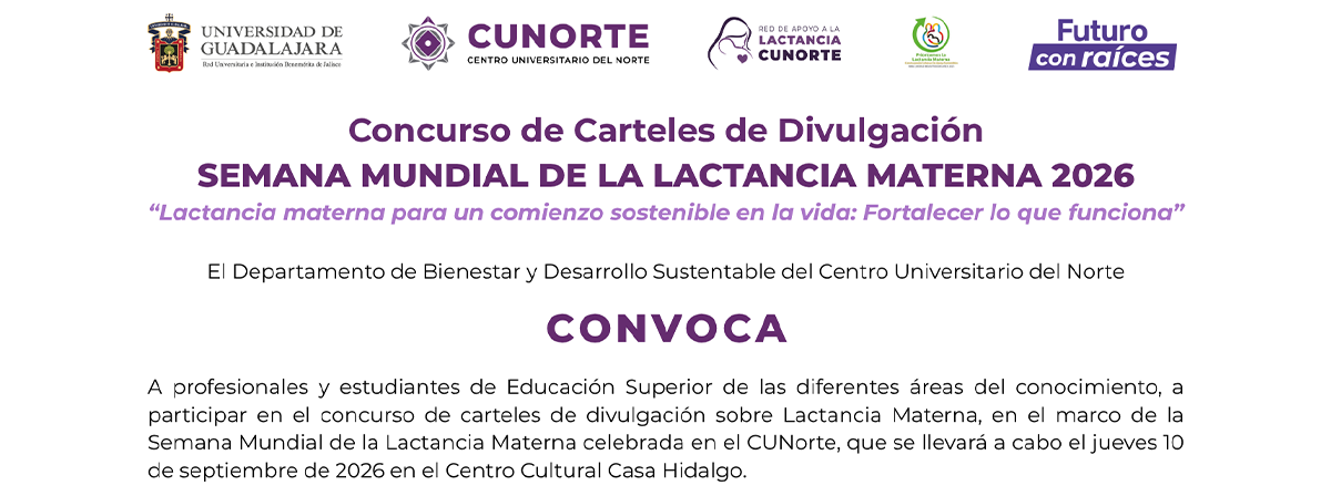Cartel del Concurso de Carteles de Divulgación: Semana Mundial de la Lactancia Materna 2026