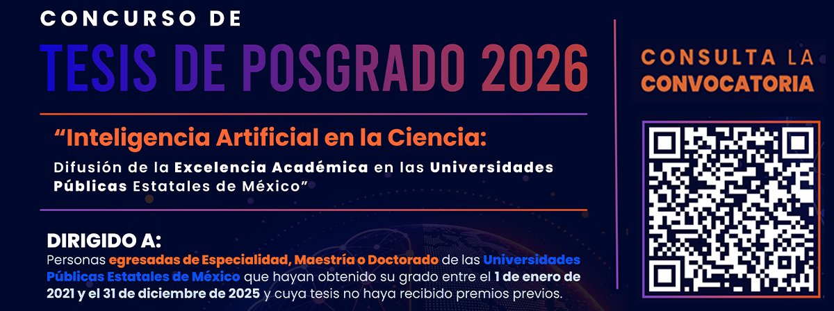 Cartel del oncurso de Tesis de Posgrado 2026