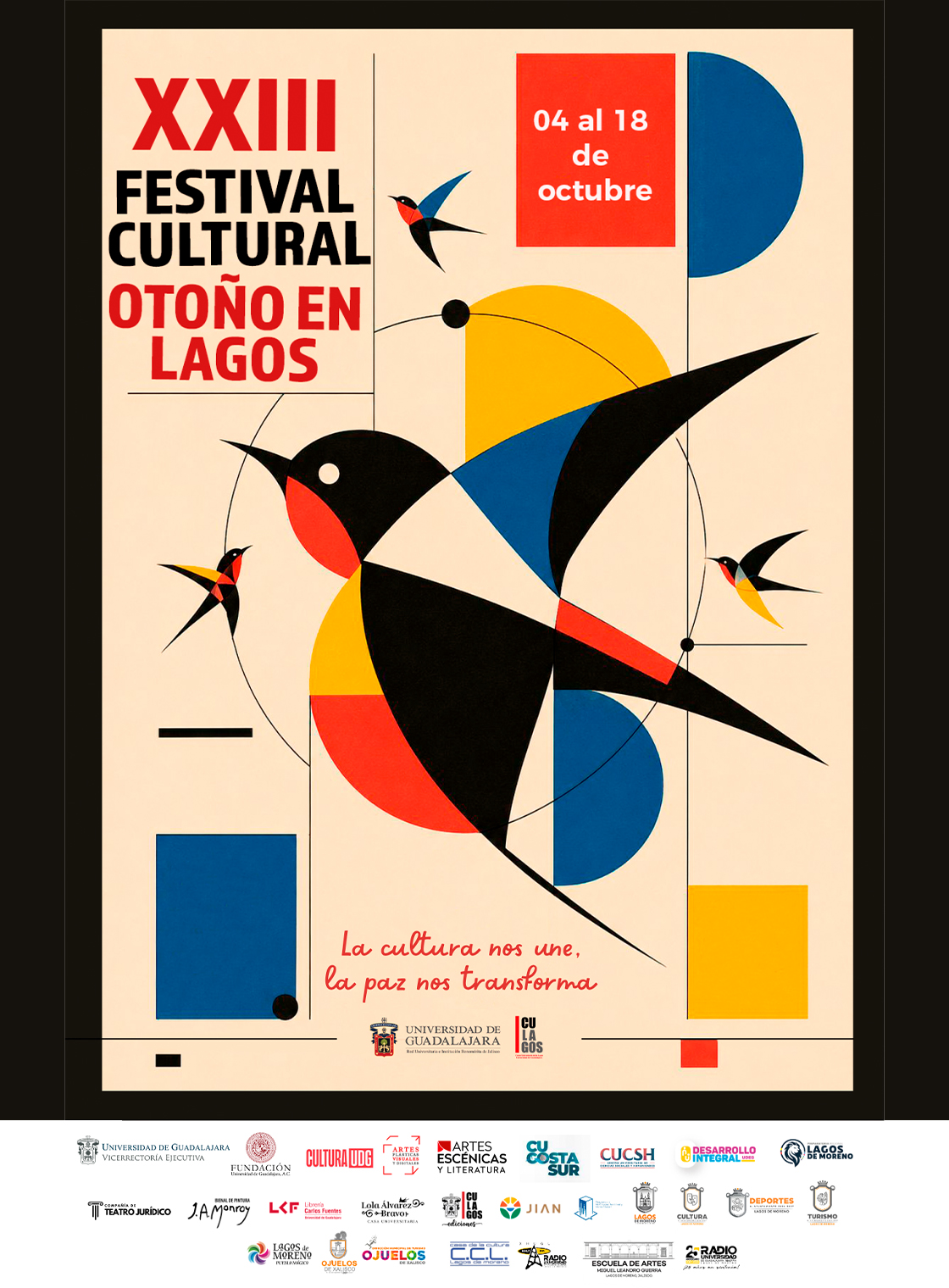 Banner del XXIII Festival Cultural Otoño en Lagos