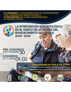 V Congreso Latinoamericano de Universidades con Carreras de Gerontología y  IV Encuentro de la Red Panamericana de Gerontología | Universidad de  Guadalajara