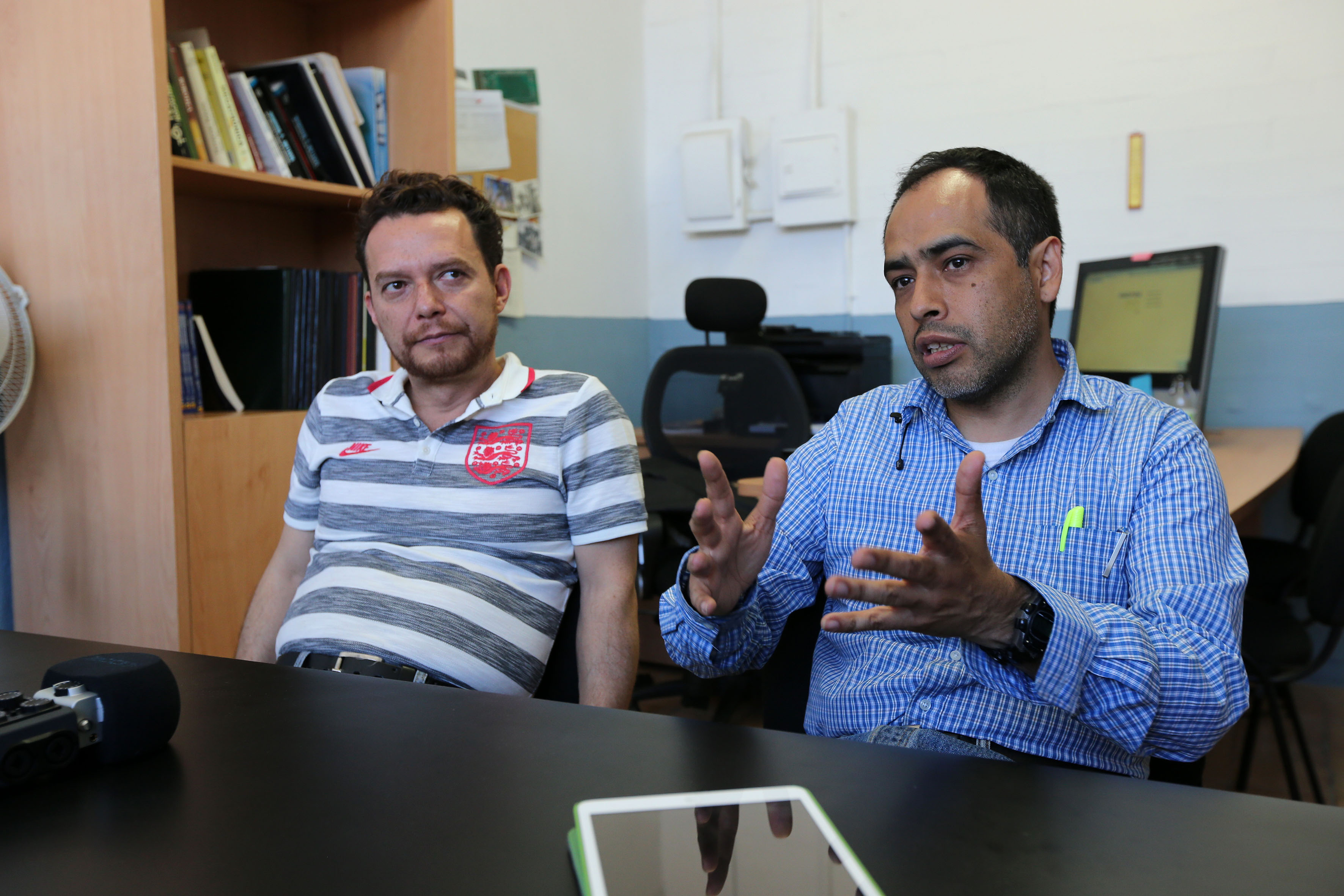 Zaldívar Navarro y Cuevas Jiménez, ambos doctores en inteligencia artificial por la Universidad Libre de Berlín.