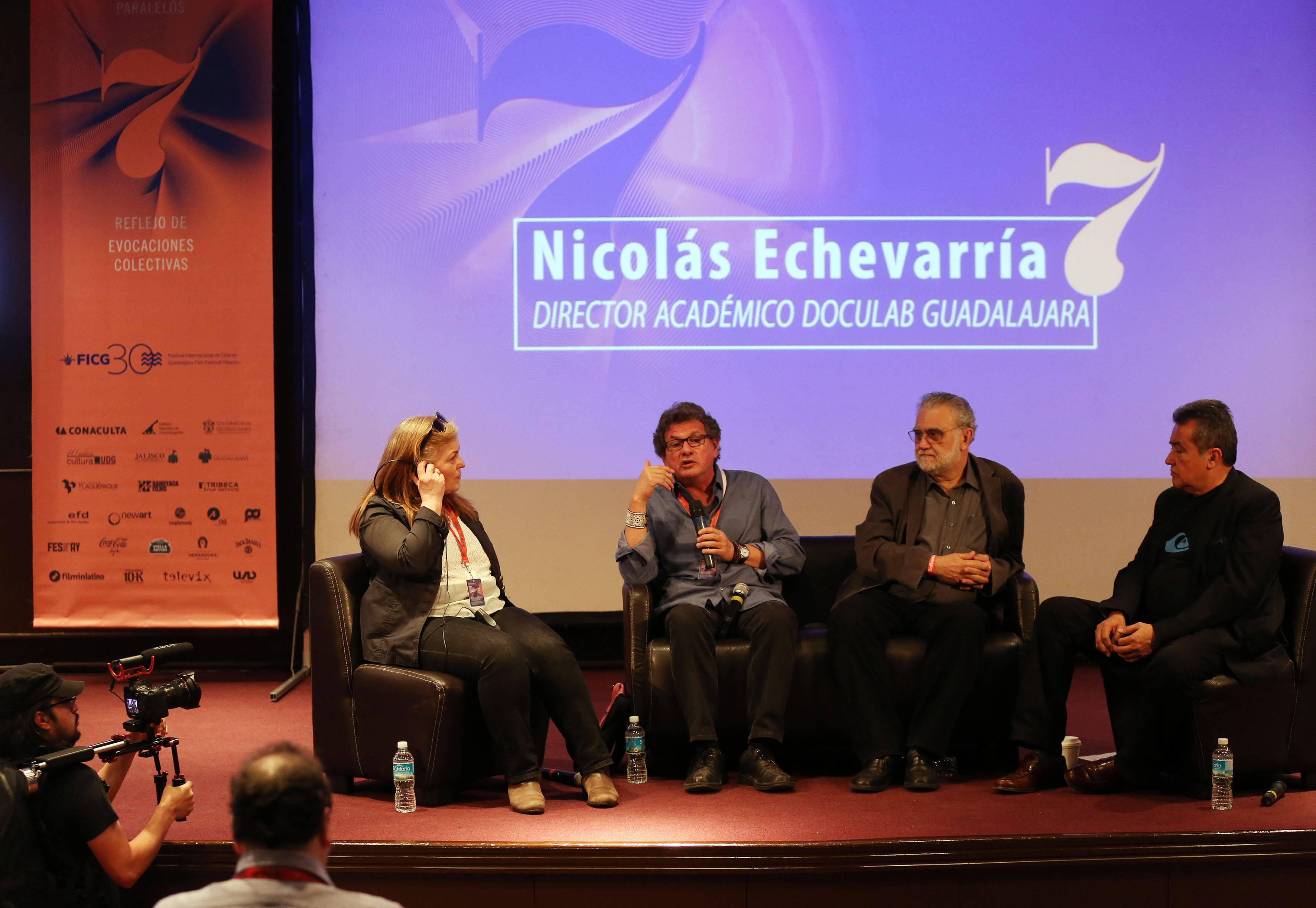 En la imagen Nicolás Echeverría, director de DocuLab.7 