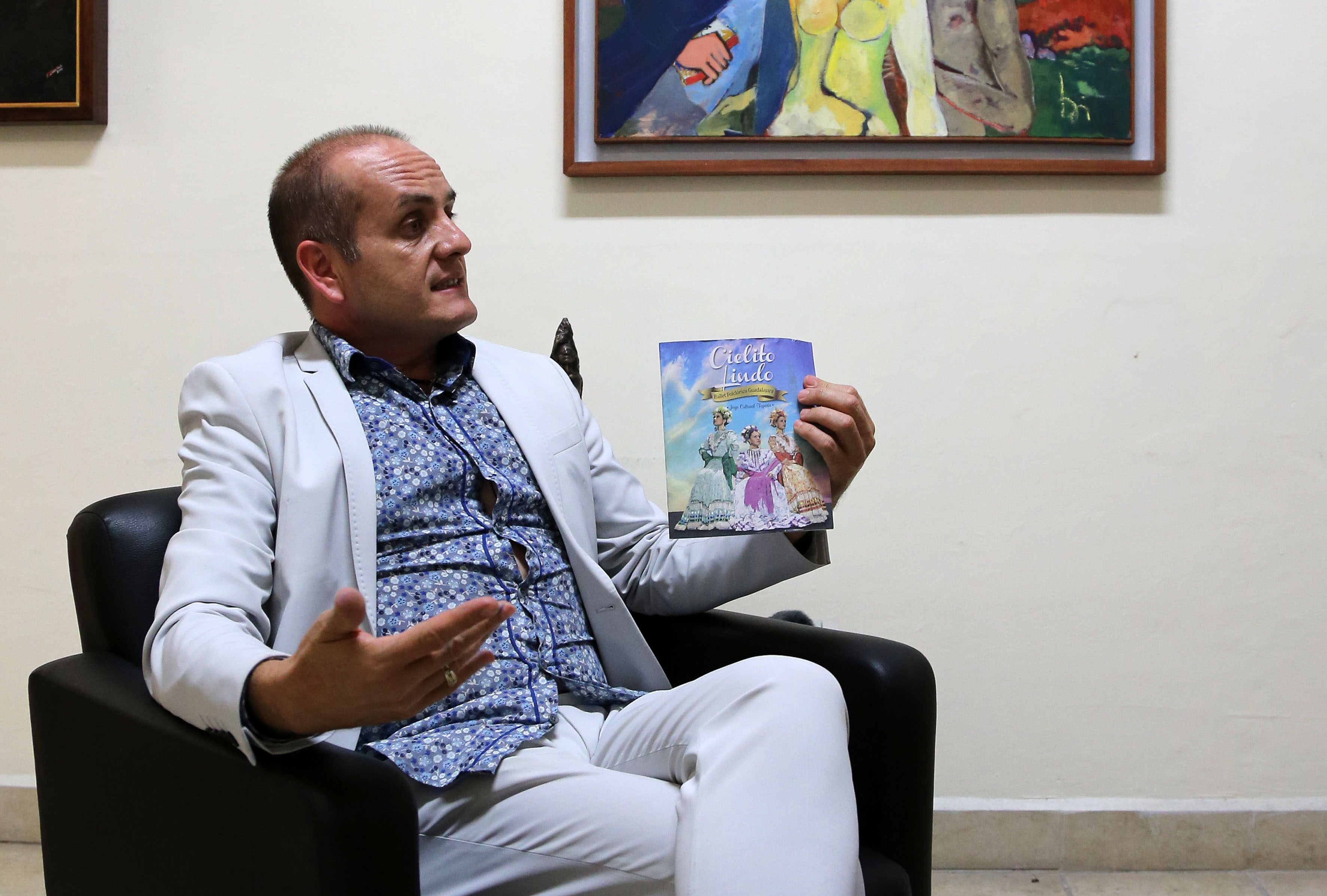 Mtro. Ismael García Ávila, miembro del Consejo Internacional de Organizaciones de Festivales Folclóricos y Artes Tradicionales