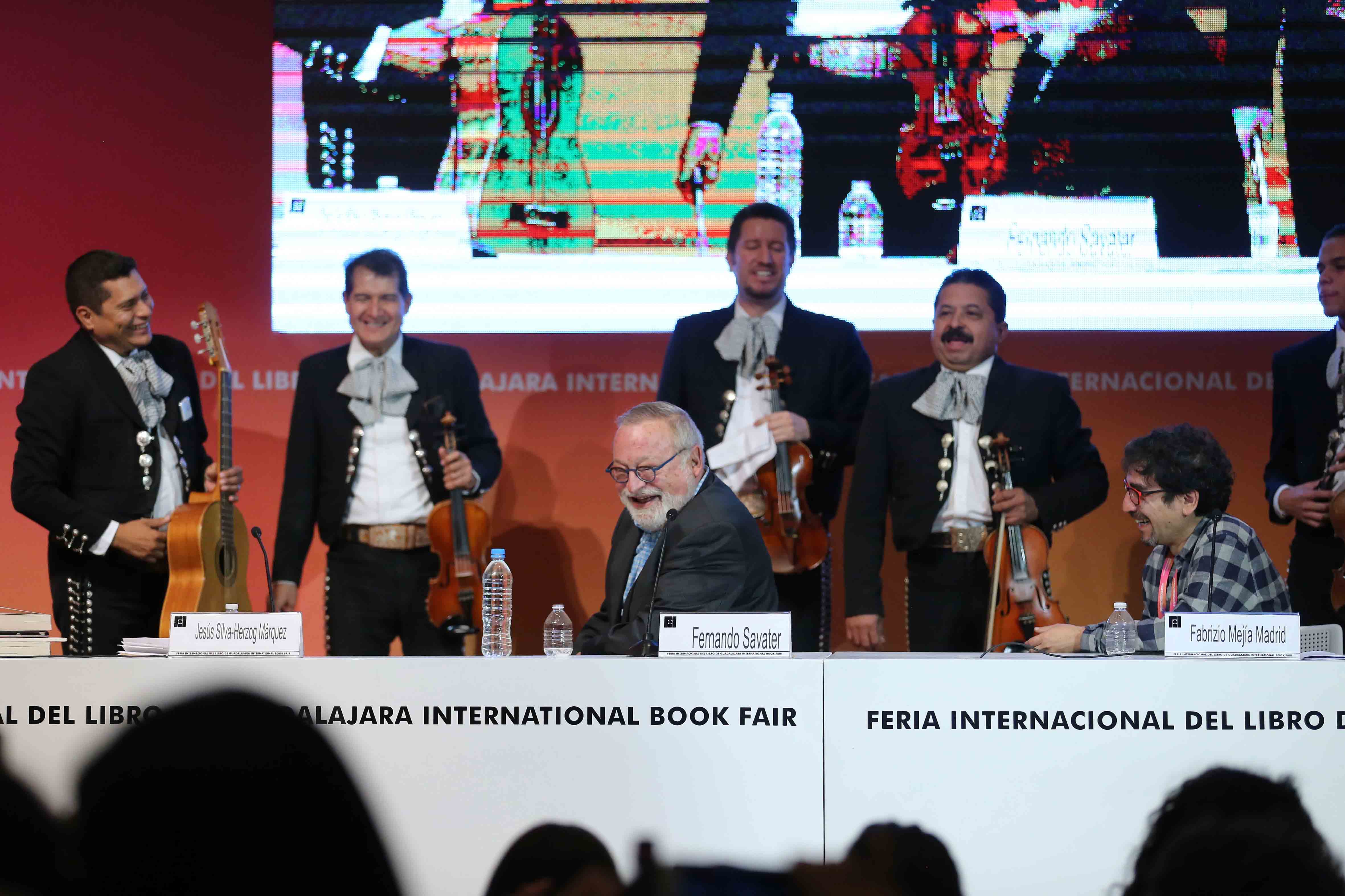 Presentación estelar, “Mil jóvenes con Savater”, en la Feria Internacional del Libro de Guadalajara (FIL)