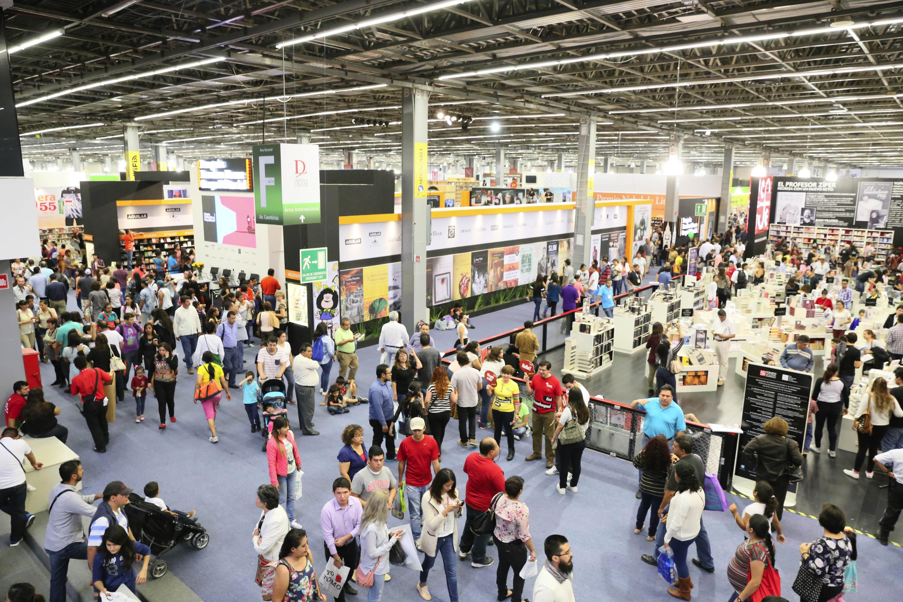 Feria Internacional de Libro de Guadalajara en la Expo Guadalajara