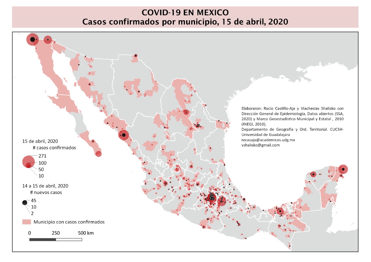 Investigadores de la UdeG elaboran mapa de distribución de afectados