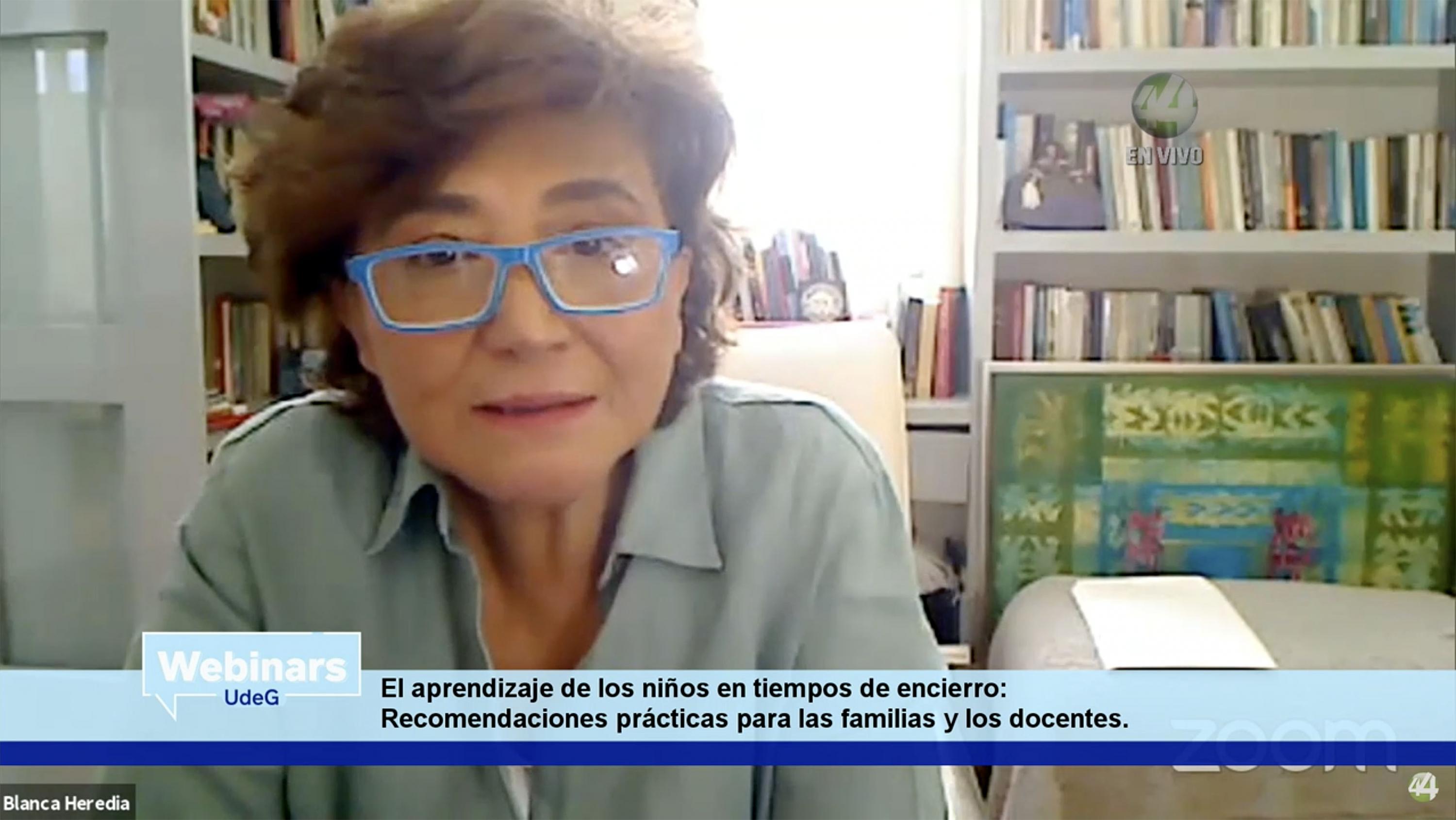 La profesora, investigadora y Directora del Programa Interdisciplinario sobre Política y Prácticas Educativas, doctora Blanca Heredia Rubio