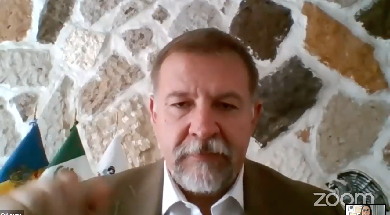 El Presidente del Instituto Electoral y de Participación Ciudadana (IEPC) Jalisco, Guillermo Amado Alcaraz Cross
