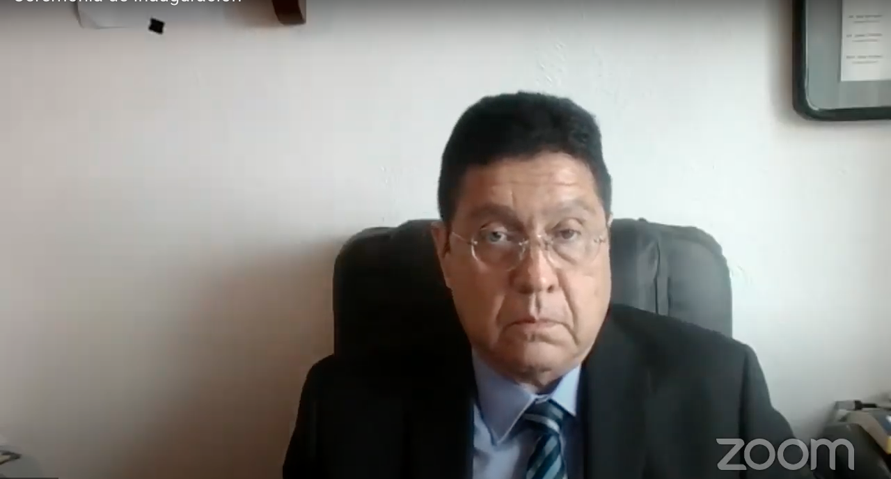 El Presidente de El Colegio de Jalisco, doctor Javier Hurtado González