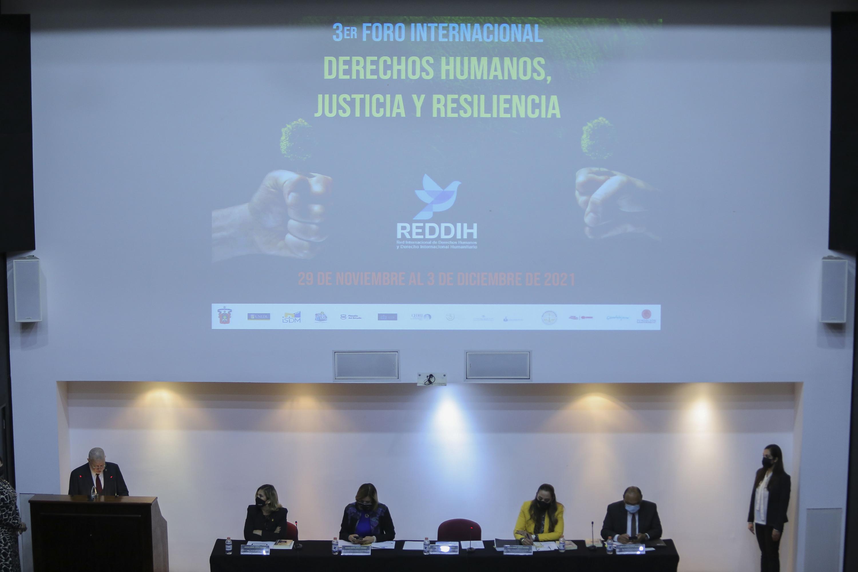 Al inaugurar el 3er. Foro Internacional Derechos Humanos, Justicia y Resiliencia, el Rector General de la UdeG destacó que hoy es urgente un espíritu resiliente ante la pandemia