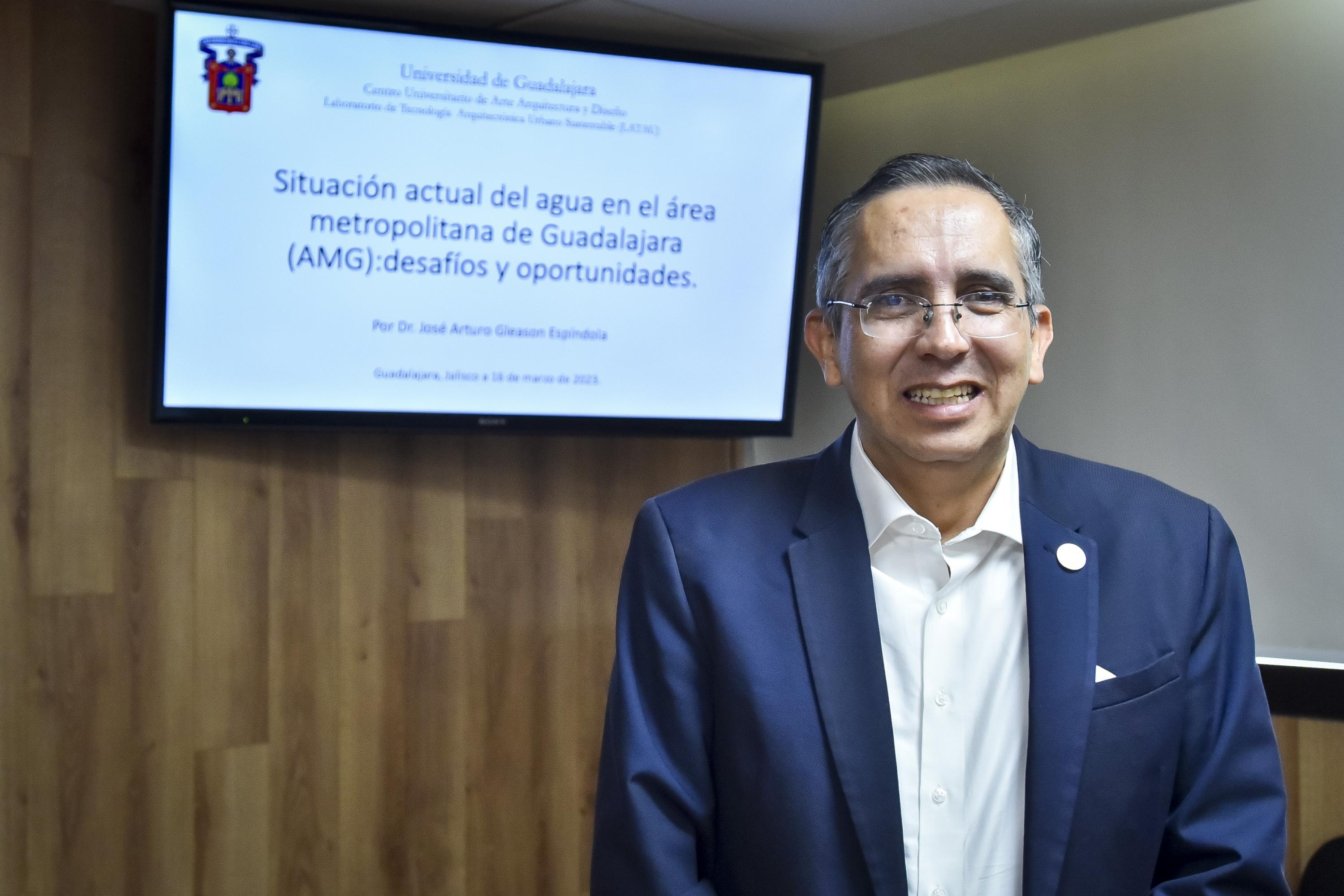 Académico del CUAAD representará a México en el Foro Mundial del Agua 2023, a realizarse en la ONU, con sede en Nueva York
