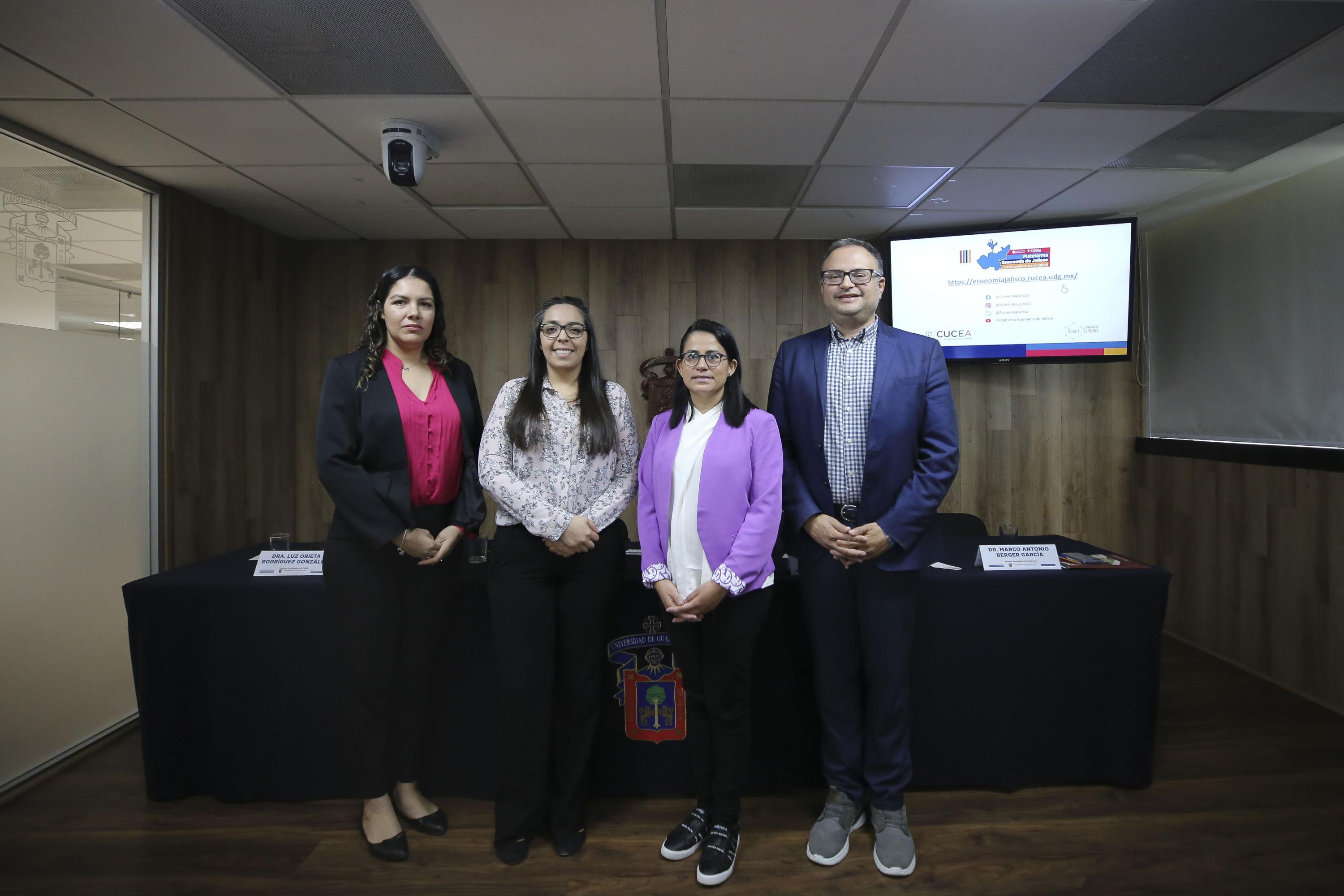 Académicos del CUCEA y CUTlajomulco presentan diagnósticos ambientales en Jalisco y dan a conocer el módulo 10 de la plataforma Economía Jalisco