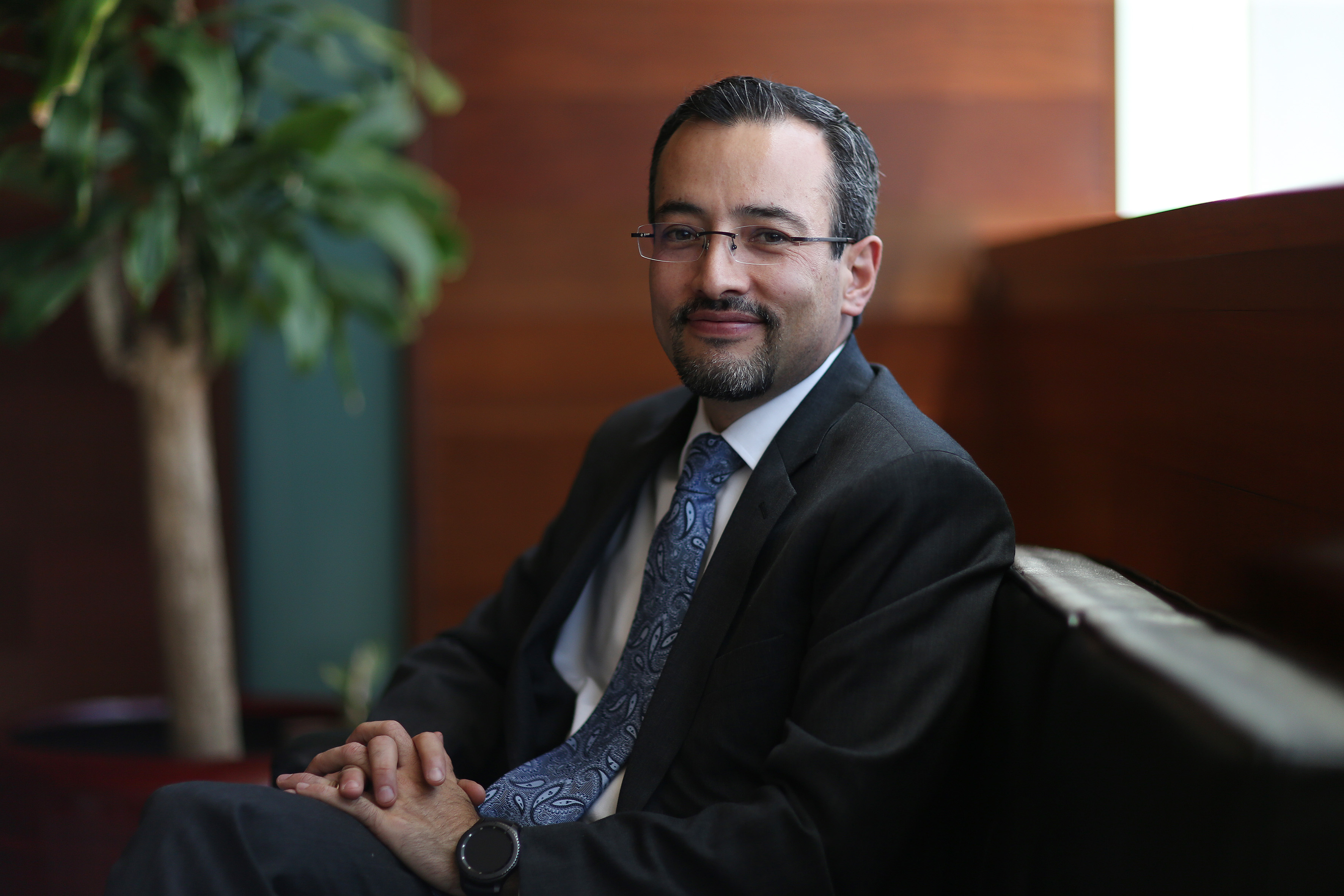 Doctor Carlos Iván Moreno Arellano, titular de la Coordinación General de Cooperación e Internacionalización (CGCI), de la Universidad de Guadalajara.