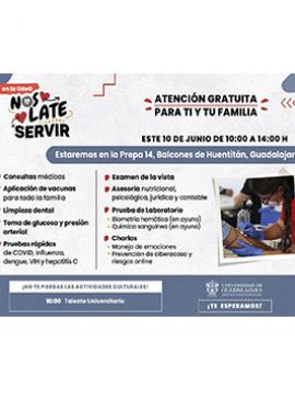 Cartel de Nos late servir en la UdeG