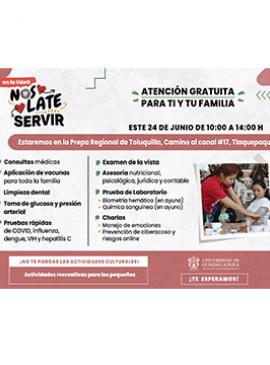 Cartel de Nos late servir en la UdeG