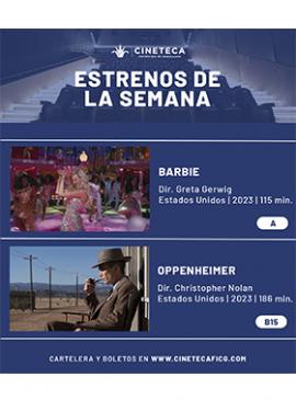 Cartel de los estrenos de la Cartelera de la Cineteca FICG Cartel de los estrenos de la Cartelera de la Cineteca FICG