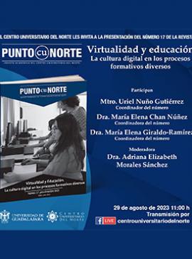 Cartel de la Presentación del número 17 de la revista académica Punto CUNorte Cartel de la Presentación del número 17 de la revista académica Punto CUNorte